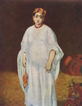  Eduard Obras - Mujer joven con atuendo oriental Eduard Manet